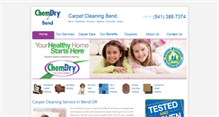 Desktop Screenshot of chemdrybend.com
