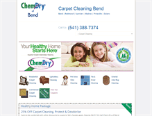 Tablet Screenshot of chemdrybend.com